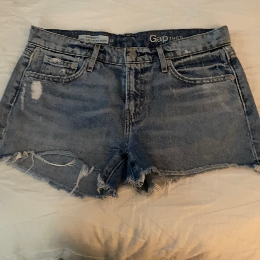 gap jean authentic best girlfriend jean shorts